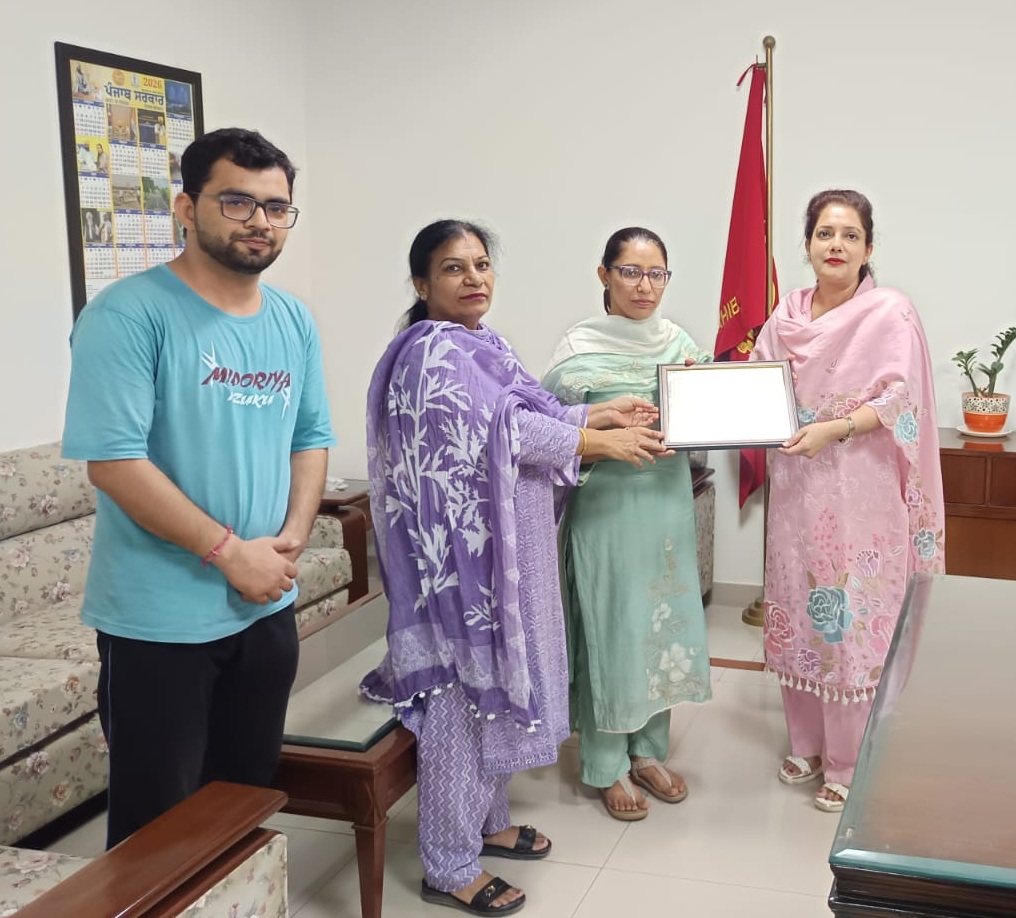 Award to blo by dc sona thind