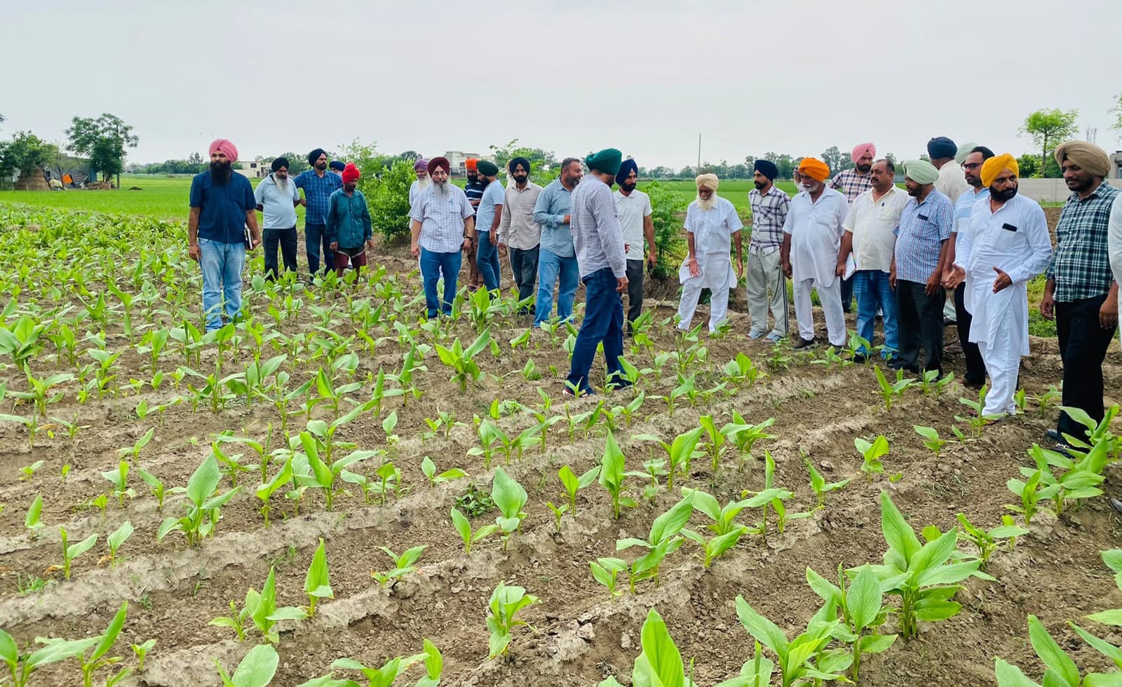 Farmers training camp in Fatehgarh Sahib